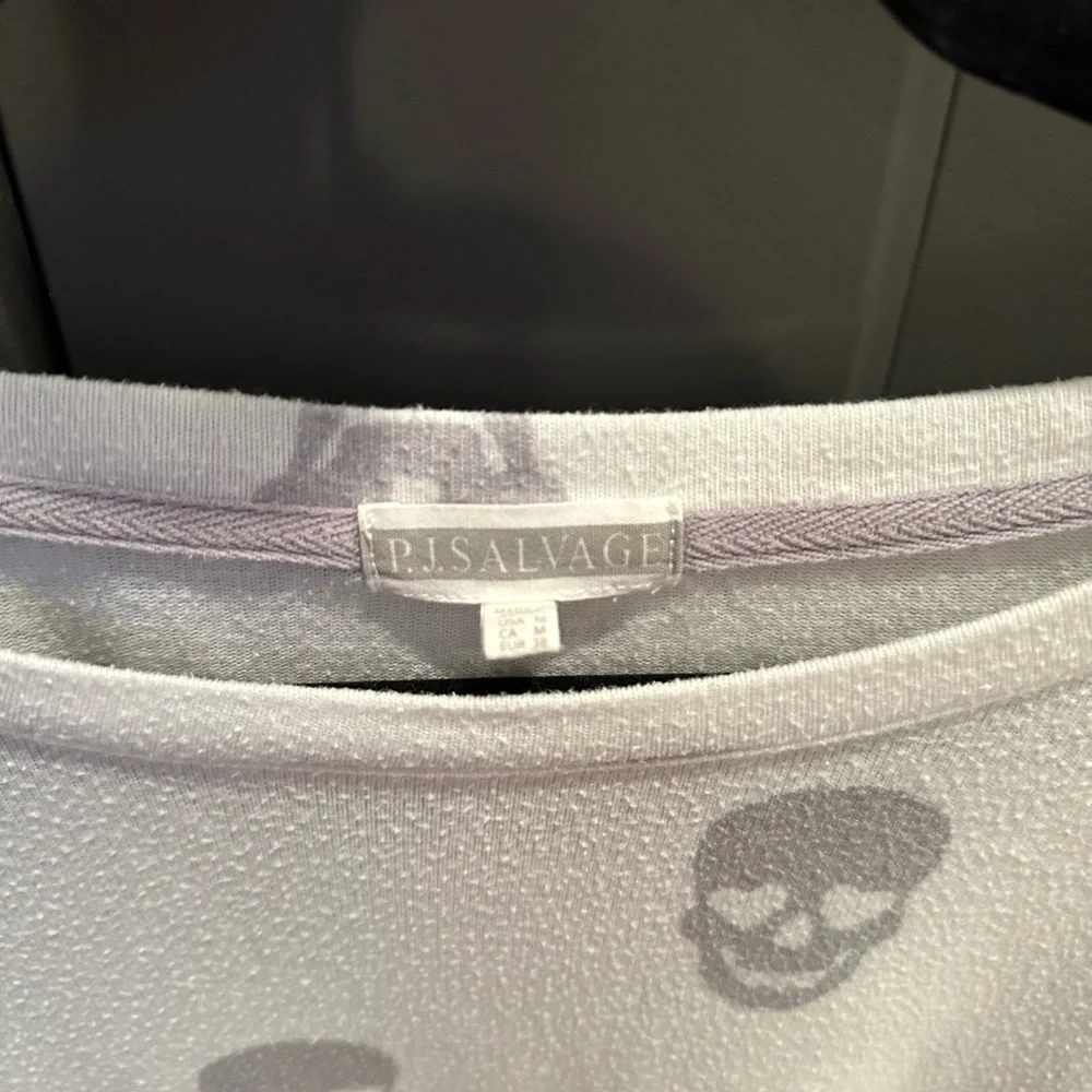 PJ Salvage Skull Print Pajama Set - Picture 4 of 7